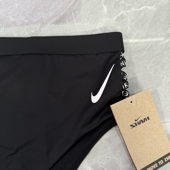 Women’s Nike Swim Sneakerkini High Waist Bikini Bottom Small - Picture 6 of 16